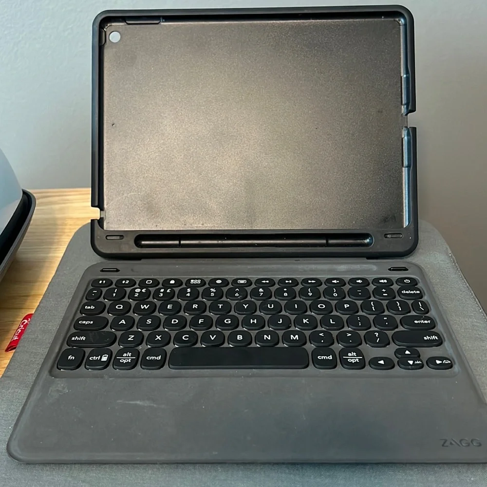 Zagg Slim Book Go. Ultra-Slim keyboard (backlit!) and detachable case.